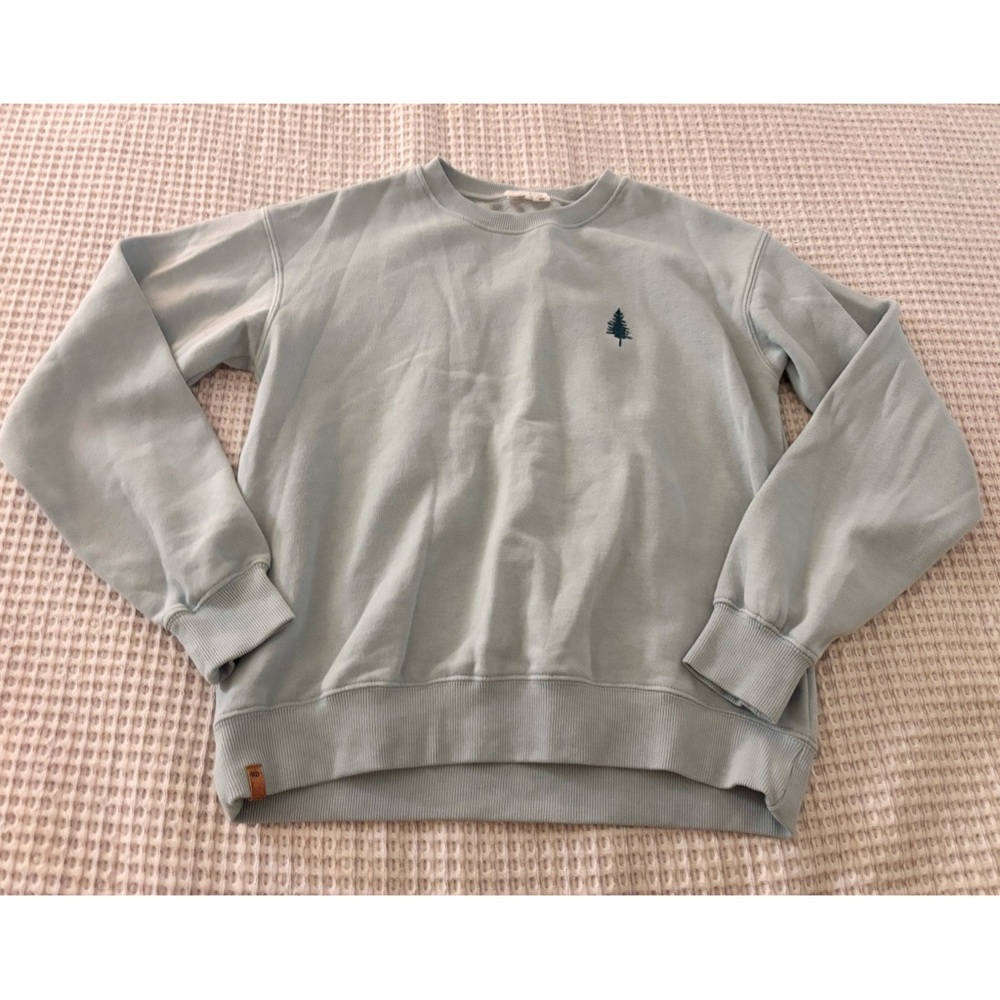 10Tree Tree Fleece Golden Tree Spruce Crewneck Sweatshirt